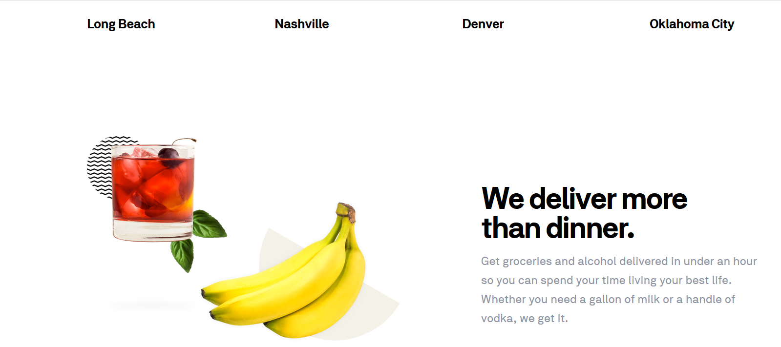 postmates homepage